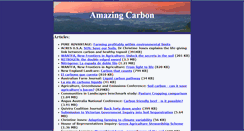 Desktop Screenshot of amazingcarbon.com